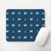 Nautical Star Pattern Muismat (Met muis)