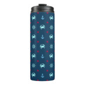 Nautical Star Pattern Thermosbeker (Voorkant)