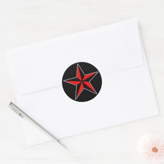 Nautical Star Stickers (Envelop)