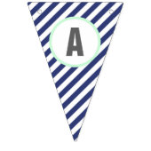 Nautical Starfish Happy Birthday Banner (Derde vlag)