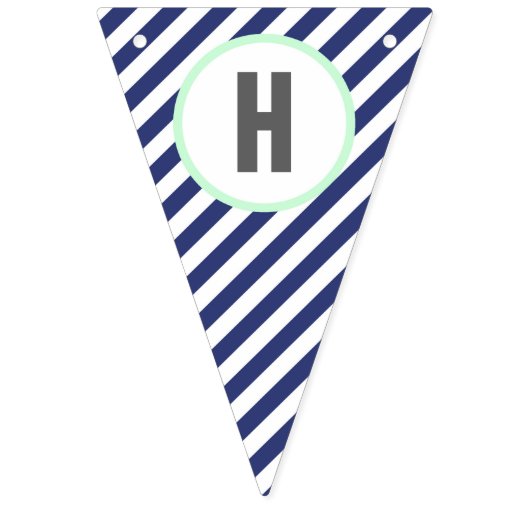 Nautical Starfish Happy Birthday Banner (Tweede vlag)