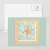 Nautical Starfish in Water Briefkaart (Voorkant / Achterkant)