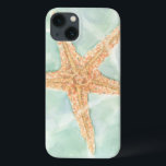 Nautical Starfish in Water iPhone 13 Hoesje<br><div class="desc">This Chariklia Zarris painting will make you feel a world of difference every time you look at it it. You can image yourself at the beach hunting for starfish or playing in the sand. Zarris's image is perfect voor those who love sea life and want to take it everywhere they...</div>
