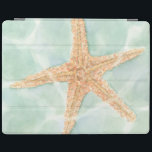 Nautical Starfish in Water iPad Cover<br><div class="desc">Met dit schilderij van Chariklia Zarris voel je telkens een wereld van verschil als je ernaar kijkt. Je kunt jezelf afbeeldingen op het strand om op zeester te jagen of in het zand te spelen. Het afbeelding van Zarris is perfect voor degenen die van het leven van het zee houden...</div>