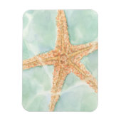 Nautical Starfish in Water Magneet (Verticaal)