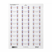 Nautical Starfish - Return Address Labels (Full Sheet)