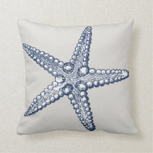 Nautical Starfish Sierkussen