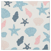 Nautical Starfish Stof (Close Up)