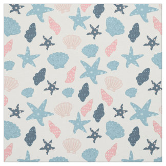 Nautical Starfish Stof