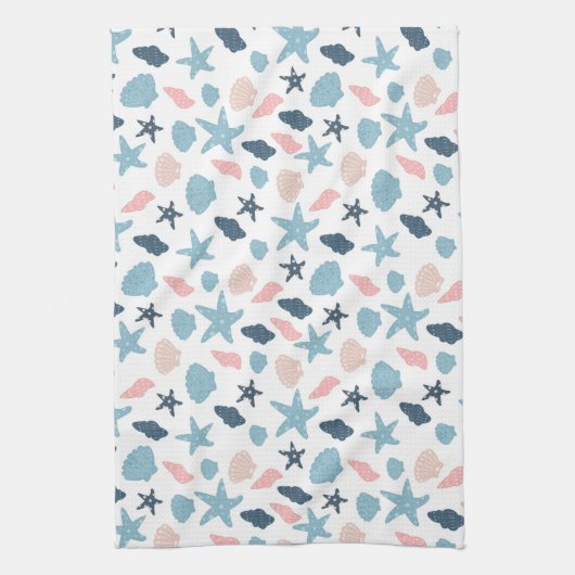 Nautical Starfish Theedoek (Verticaal)