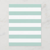 Nautical Starfish Wedding Guest Details Informatiekaartje (Achterkant)