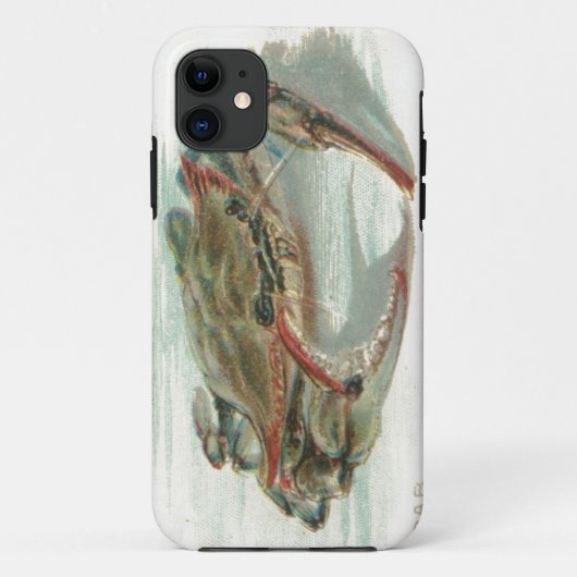 Nautical steampink  krab preppy tekening Case-Mate iPhone case (Achterkant)
