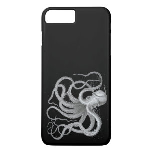 Nautical Steampunk Octopus  Kraken science iPhone 8/7 Plus Hoesje