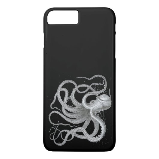 Nautical Steampunk Octopus  Kraken science Case-Mate iPhone Case (Achterkant)