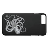 Nautical Steampunk Octopus  Kraken science Case-Mate iPhone Case (Achterkant (Horizontaal))