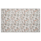 Nautical Strand Collage Taupe ID840 Stof (Fat Quarter)