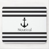Nautical Stripe, Anchor Muismat (Voorkant)