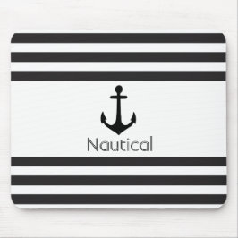 Nautical Stripe, Anchor Muismat