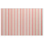 Nautical Stripe Rood Wit Grijs Beige Patroon Stof (Yard (91,4 cm))