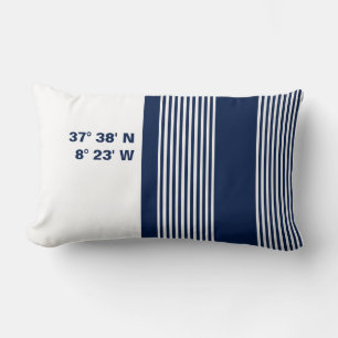 Nautical Striped Pillow Coordinates - aanpasbaar Kussen