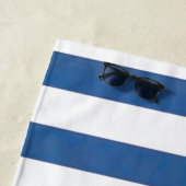 Nautical Striped Strandlaken (In situ)