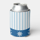 Nautical Stripes Blikjeskoeler (Blikje Voorkant)