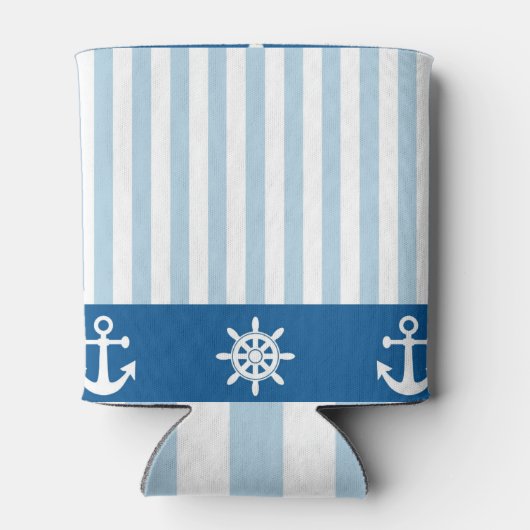 Nautical Stripes Blikjeskoeler (Achterkant)