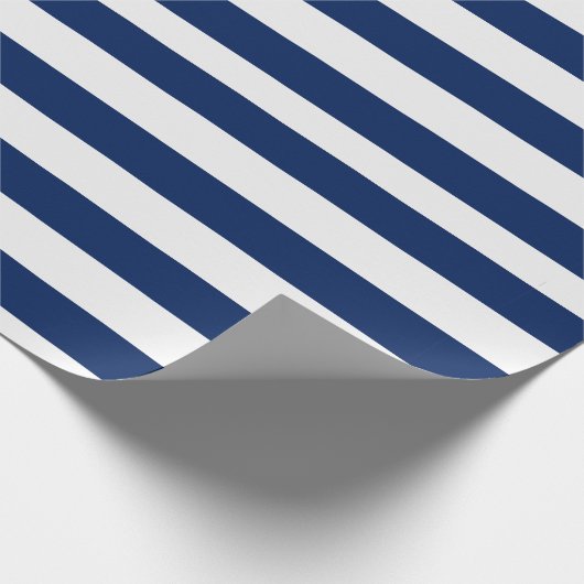 Nautical Stripes Cadeaupapier (Hoek)