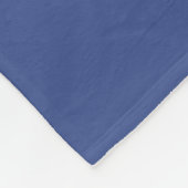 Nautical Stripes custom monogram fleece dekens (Hoek)