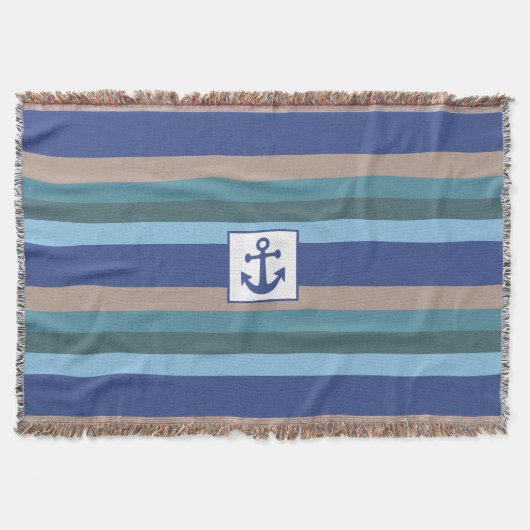 Nautical Stripes gootdeken Deken (Voorkant)