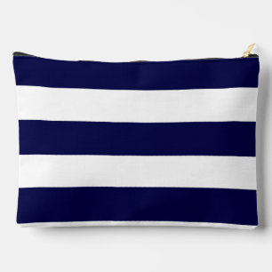 Nautical Stripes Navy Blauw en Wit Etui