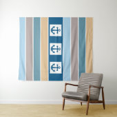 Nautical Stripes tapestry Wandkleed (In Situ (horizontaal))