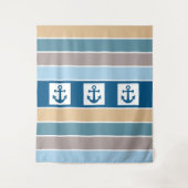 Nautical Stripes tapestry Wandkleed (Voorkant)