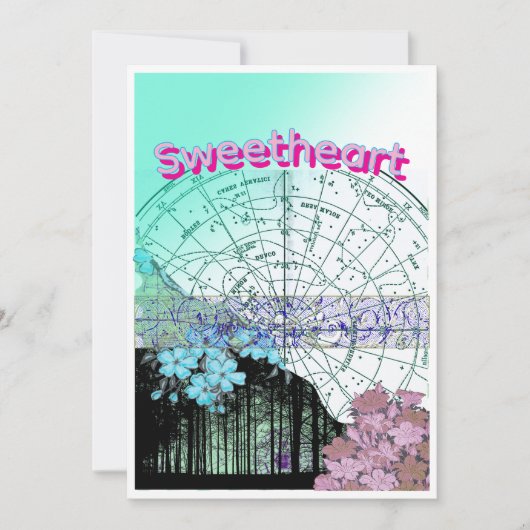 Nautical Style Card Kaart (Voorkant)