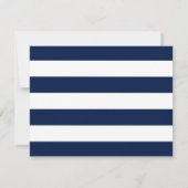 Nautical Style Lighthouse Reception Kaart (Achterkant)