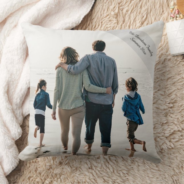 Nautical Summer Memories Beach Ocean Sierkussen (Deken)