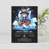 Nautical Sweet Pirate Verjaardag Kaart (Staand voorkant)