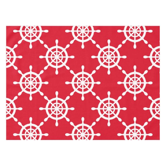 Nautical Tablecloth Tafelkleed (Voorkant (Horizontaal))