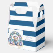 Nautical Teddy Bear Beach Boy Baby shower Bedankdoosjes (Geopend)