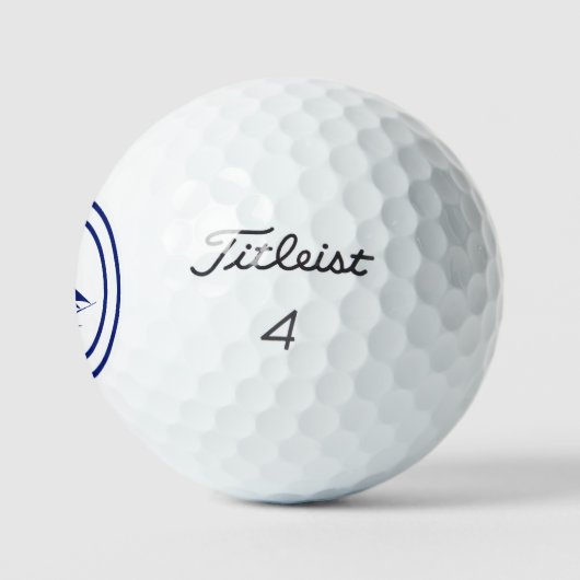 Nautical Tee Time Golf Balls Golfballen (Logo)