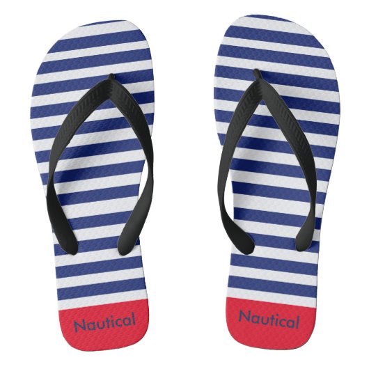 Nautical Teenslippers (Voetbed)