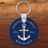 Nautical Thapent Family Reunion Anchor Sleutelhanger (Voorkant)
