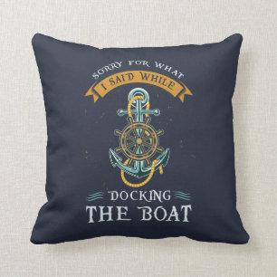 Nautical Theme Boating Anchor Novelty Gifts Kussen
