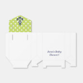 Nautical Theme Boy Baby shower Favor Box! Bedankdoosjes (Uitgevouwen)