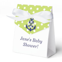 Nautical Theme Boy Baby shower Favor Box!