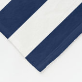 Nautical Theme Family | Naam paar Fleece Deken (Hoek)