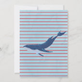 Nautical Theme Hoe groot is mammieemietenkaart (Achterkant)