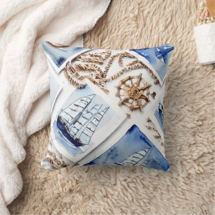 Nautical Theme Pillow Kussen