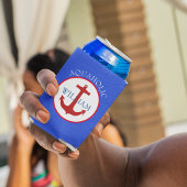 Nautical themed anchor name blikjeskoeler