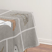 Nautical themed illustration tafelkleed (Voorbeeld)